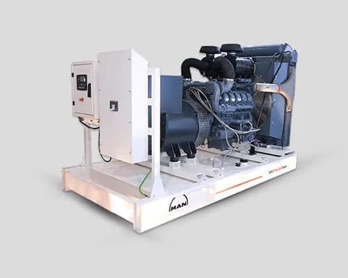 MAN Diesel Generators (400kVA - 1000kVA) - MAN power generation solar