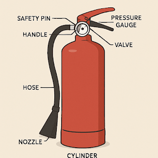 Illustration of a Fire Cylinder and Its Components